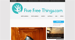 Desktop Screenshot of fivefreethings.com