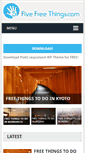 Mobile Screenshot of fivefreethings.com